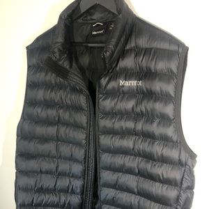 Men’s Marmot puffy vest, worn 4 occasions.